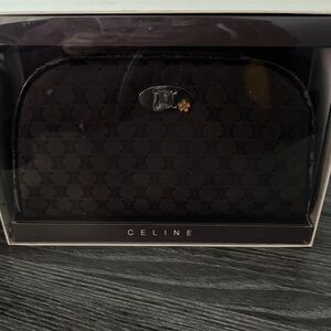 Celine Dark Patterned Wallet